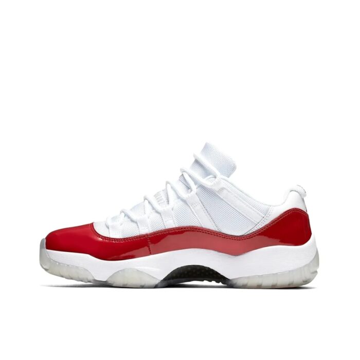 NIKE AIR JORDAN 11 RETRO LOW VARSITY RED 528895 102 - Image 2