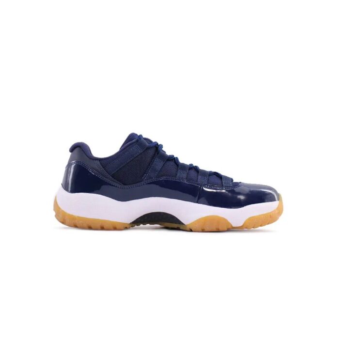 NIKE AIR JORDAN 11 RETRO LOW NAVY GUM 528895 405 - Image 3