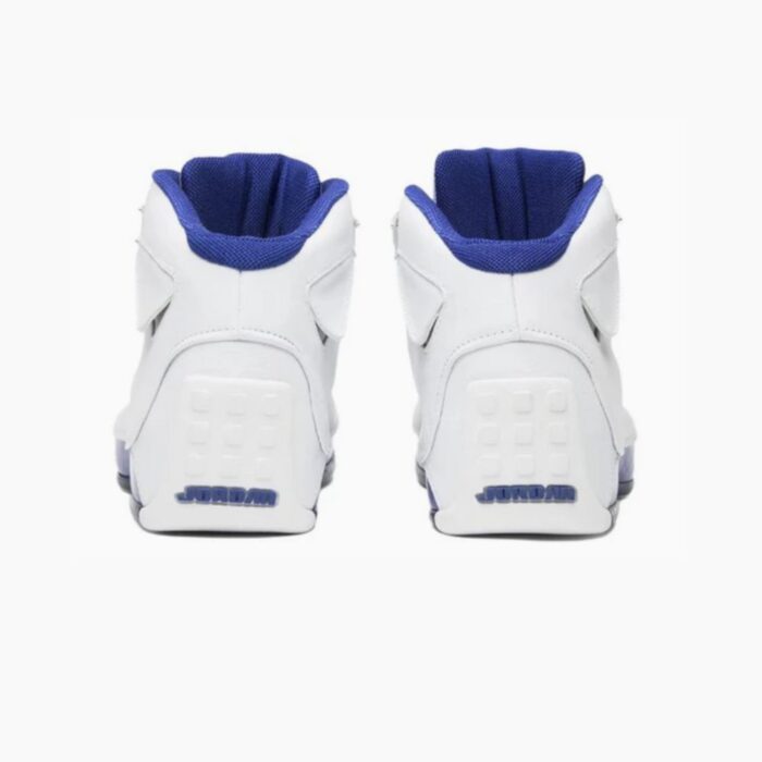 NIKE AIR JORDAN 18 OG WHITE SPORT ROYAL 305869 101 - Image 3
