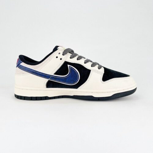 Nike SB Dunk Low X Stussy Lunar Year OF The Snake Navy Black - Image 3