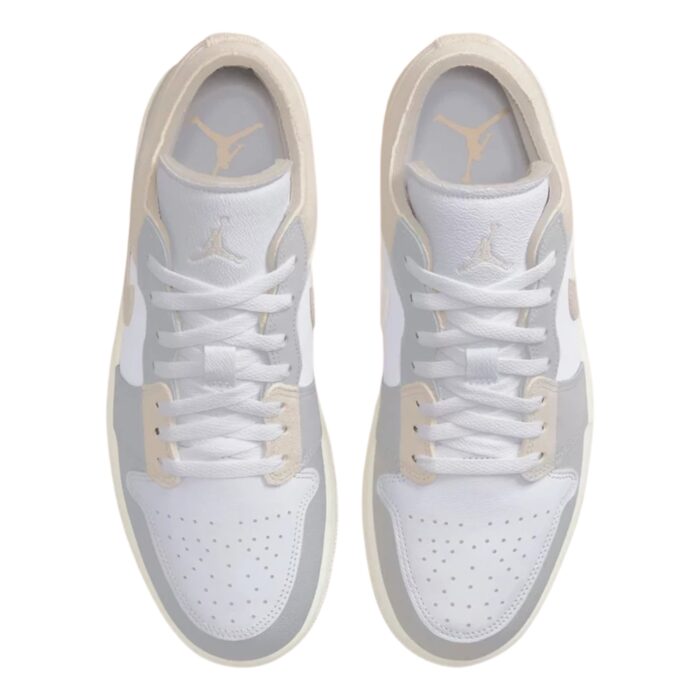 NIKE AIR JORDAN 1 SE CRAFT TECH GREY WHITE SAIL LIGHT OREWOOD BROWN DN1635 002 - Image 4