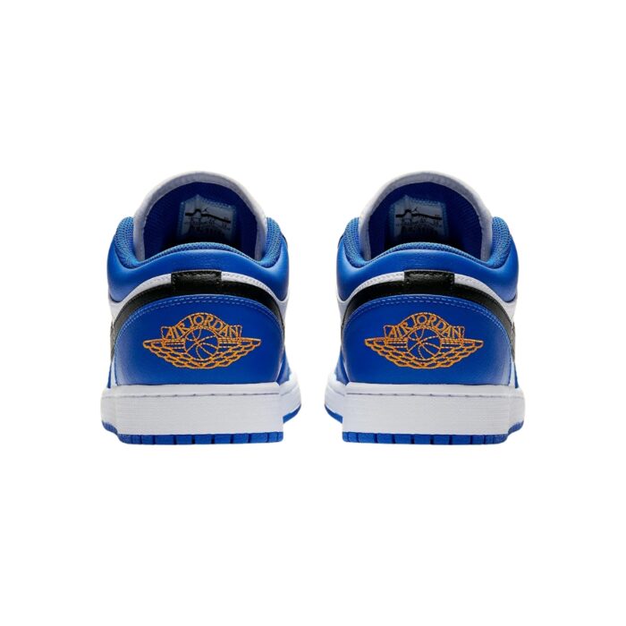 NIKE AIR JORDAN 1 RETRO LOW HYPER ROYAL ORANGE ROYAL BLUE WHITE 553558 401 - Image 5