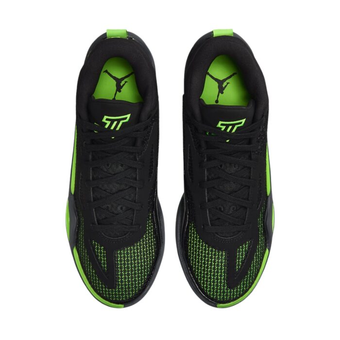NIKE AIR JORDAN TATUM 1 BLACK GREEN STRIKE ANTHRACITE DZ3324 003 - Image 3