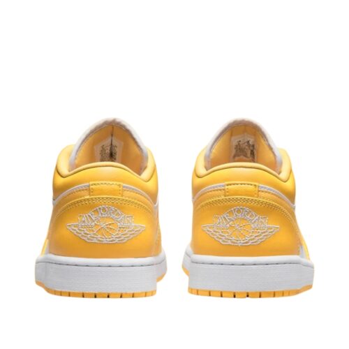 NIKE AIR JORDAN 1 LOW POLLEN MUSTARD WHITE 553558 171 - Image 5
