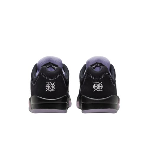 NIKE AIR JORDAN 5 LOW DONGDAN BLACK WHITE LILAC ICE PINK RISE DX4355 015 - Image 5