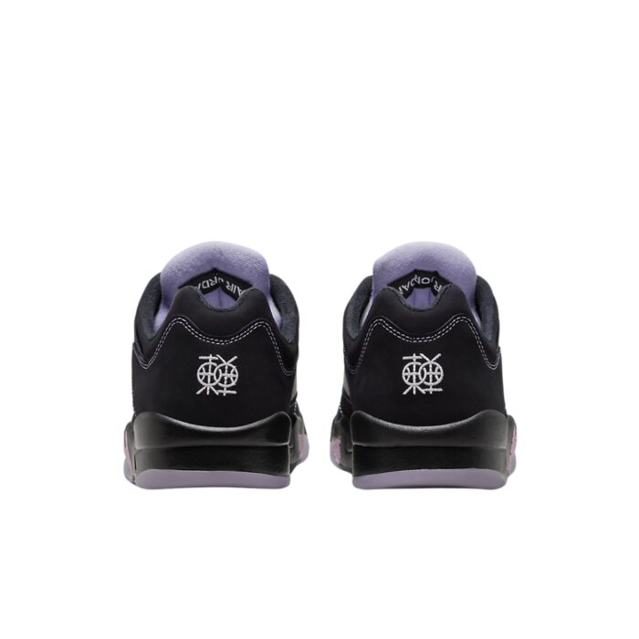 NIKE AIR JORDAN 5 LOW DONGDAN BLACK WHITE LILAC ICE PINK RISE DX4355 015 - Image 5