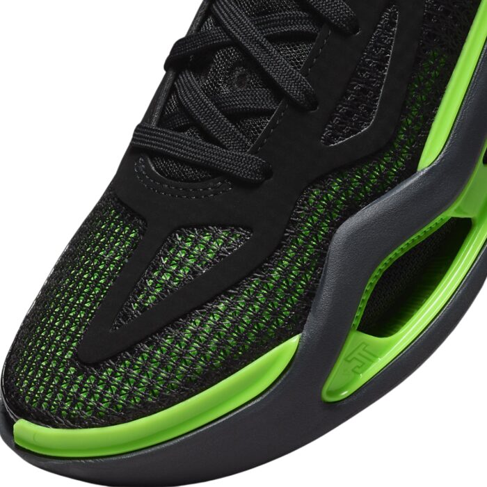 NIKE AIR JORDAN TATUM 1 BLACK GREEN STRIKE ANTHRACITE DZ3324 003 - Image 4