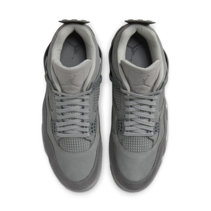 NIKE AIR JORDAN 4 SE PARIS OLYMPICS WET CEMENT SMOKE GREY IRON GREY CEMENT GREY PARTICLE GREY FQ7928 001 - Image 3