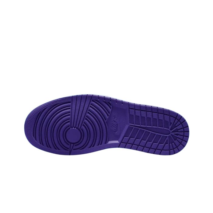 NIKE AIR JORDAN 1 LOW COURT PURPLE TROPICAL TWIST WHITE BLACK 553558 154 - Image 6