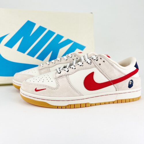 Nike SB Dunk Low X Bape Beige Hook - Image 2