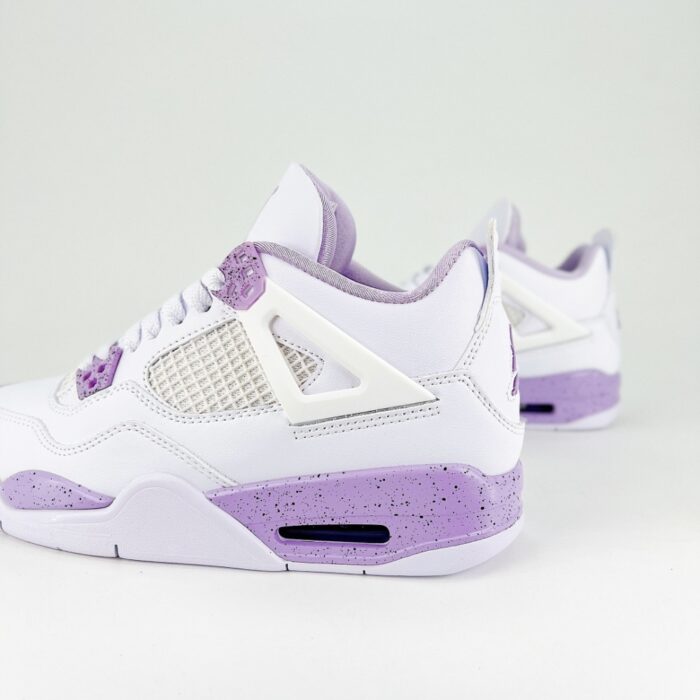 NIKE AIR JORDAN 4 RETRO METALLIC PURPLE CT8527 115 - Image 3