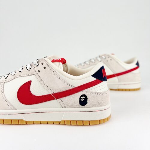 Nike SB Dunk Low X Bape Beige Hook - Image 3