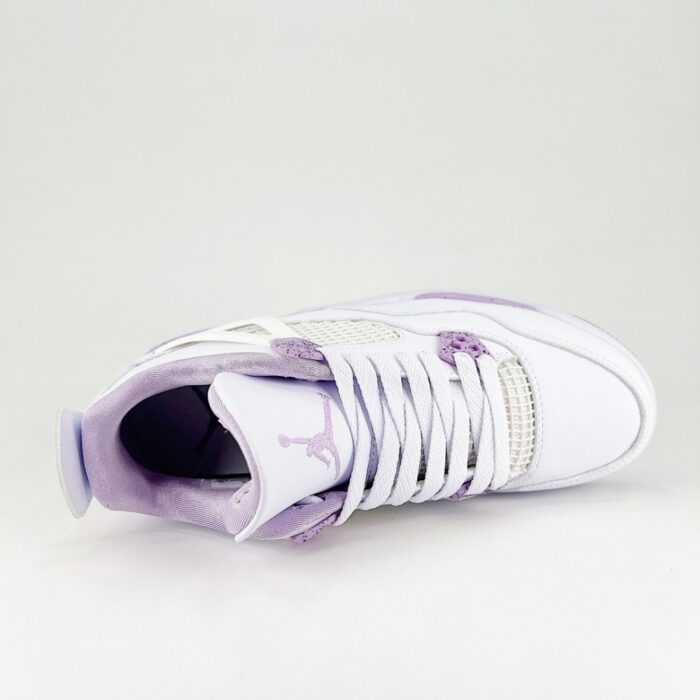NIKE AIR JORDAN 4 RETRO METALLIC PURPLE CT8527 115 - Image 4