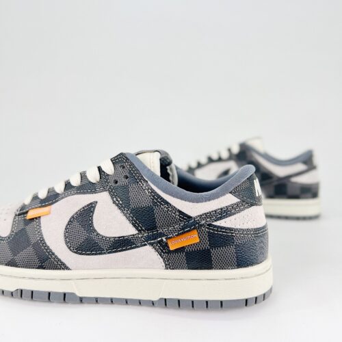 Nike SB Dunk Low X Louis Vuitton White Black  - Image 3
