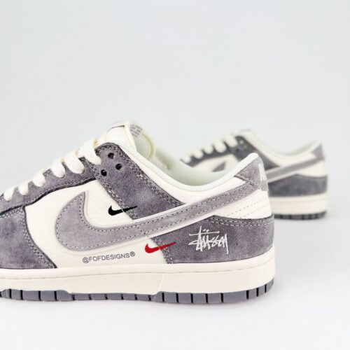 Nike SB Dunk Low Stussy ASH Cream White - Image 3