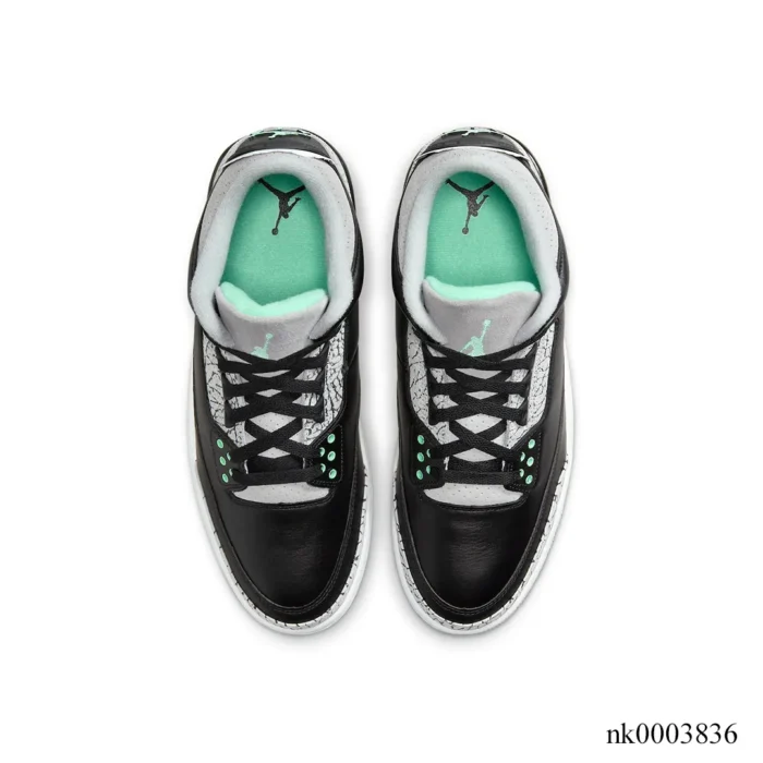 NIKE AIR JORDAN 3 GREEN GLOW BLACK WOLF GREY WHITE CT8532 031 - Image 4