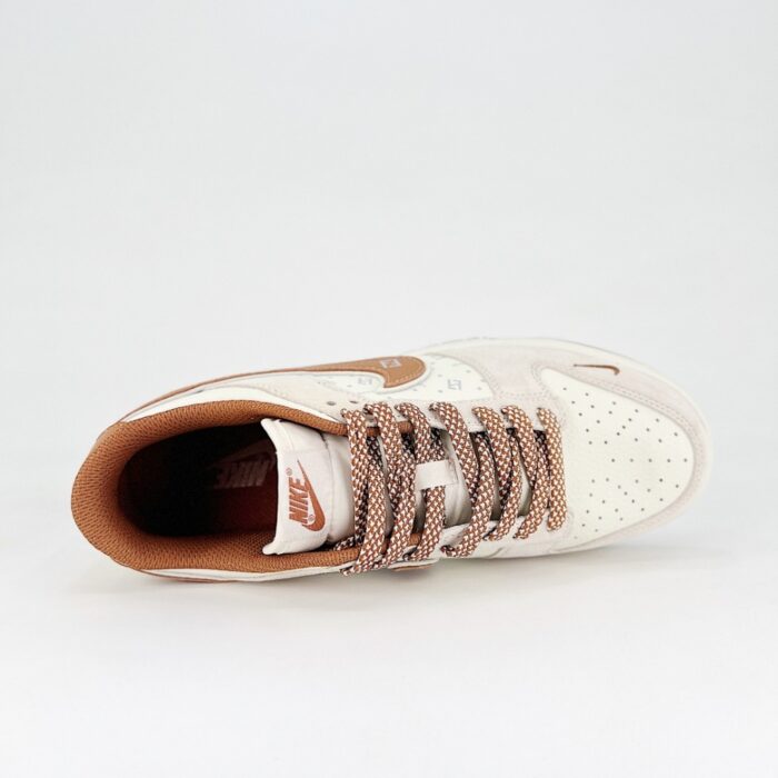 NIKE SB DUNK LOW X FENDI JOINT PIG EIGHT BROWN HOOK DJ2024 057 - Image 4