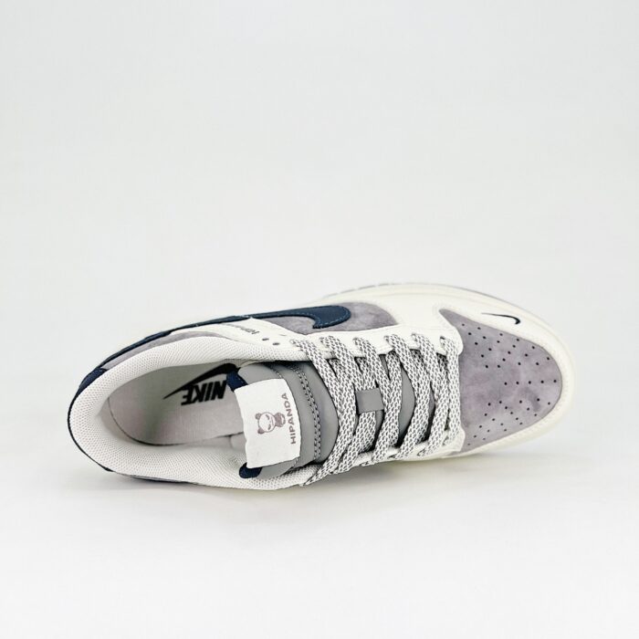 NIKE SB DUNK LOW X HIPANDA BEIGE GRAY BLACK SMALL HOOK STARRY SKY CY5979 105 - Image 4