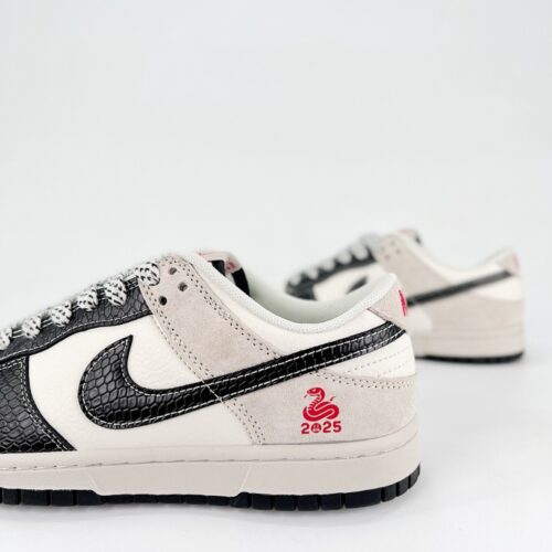 Nike SB Dunk Low Snake Year Limited Anniversary White Black - Image 3