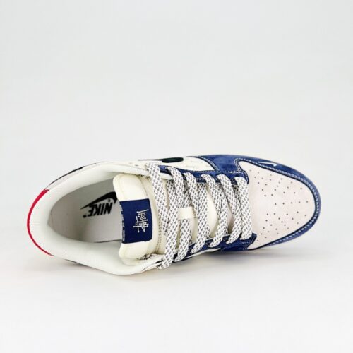 Nike SB Dunk Low Grey White - Image 4
