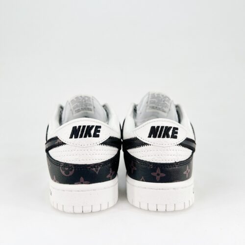 Nike SB Dunk Low X Louis Vuitton White Black Print - Image 5