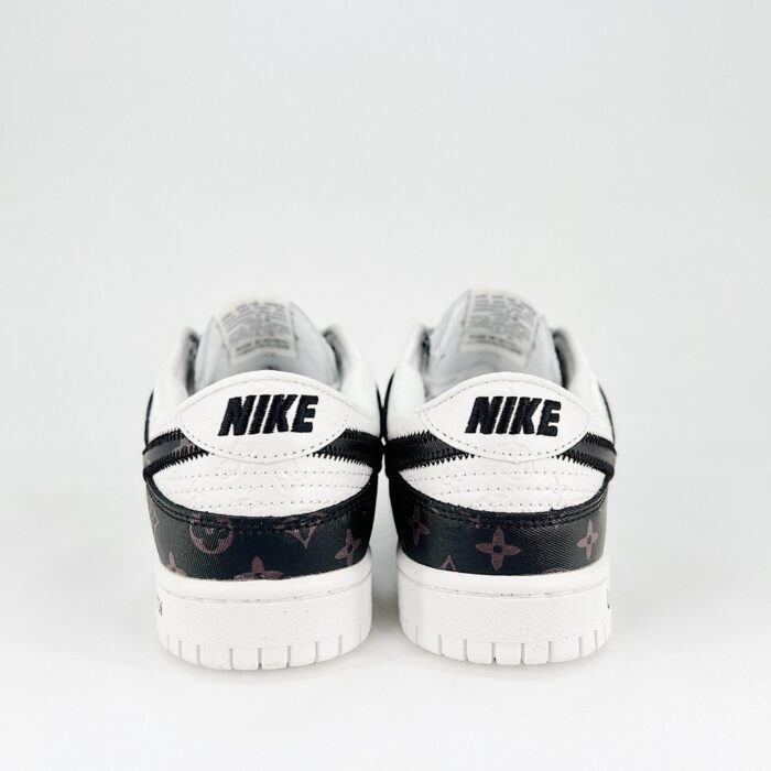 NIKE SB DUNK LOW X LOUIS VUITTON WHITE BLACK PRINT DQ1098 361 - Image 5