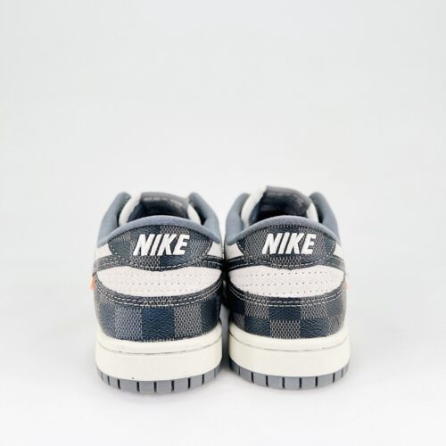 Nike SB Dunk Low X Louis Vuitton White Black  - Image 5