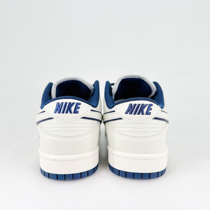 NIKE SB DUNK LOW DEFENDING CHAMPION JOINT THREE HOOK BEIGE DARK BLUE RC3085 891 - Image 5