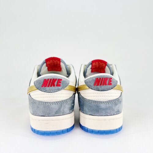 Nike SB Dunk Low Snake Year Limited Edition White Blue Gole Stars - Image 5