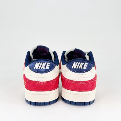 Nike SB Dunk Low X Supreme Snake Year Limited White Red Small Hook Stars - Image 5