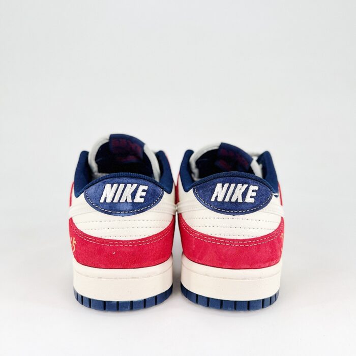 NIKE SB DUNK LOW X SUPREME SNAKE YEAR LIMITED WHITE RED SMALL HOOK STARS FC1688 209 - Image 5