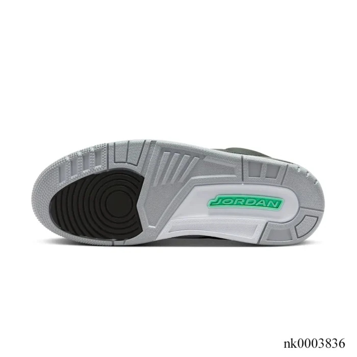 NIKE AIR JORDAN 3 GREEN GLOW BLACK WOLF GREY WHITE CT8532 031 - Image 6