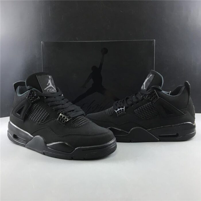 NIKE AIR JORDAN 4 RETRO BLACK CAT 2020 CU1110 010 - Image 11