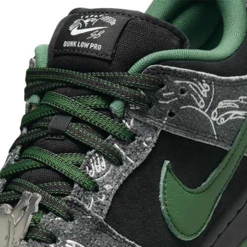 Nike SB Dunk Low Pro X There Anthracite And Gorge Green - Image 5