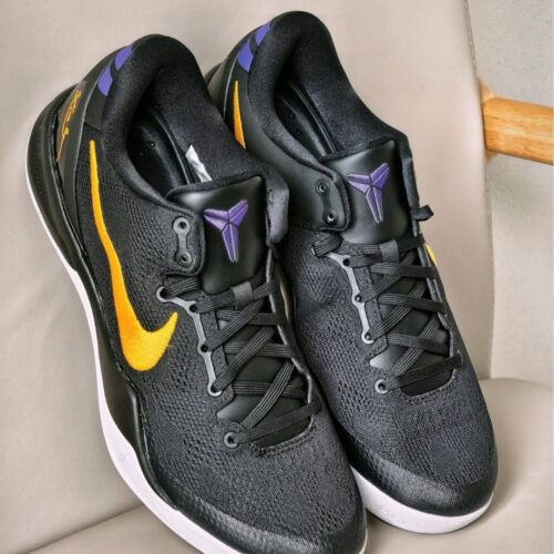 NIKE KOBE 8 PROTRO LAKERS HOME WHITE HF9550 100 - Image 7