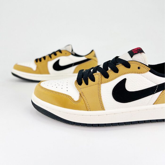 NIKE AIR JORDAN 1 LOW OG ROOKIE OF THE YEAR YELLOW WHITE CZ0790 107 - Image 6