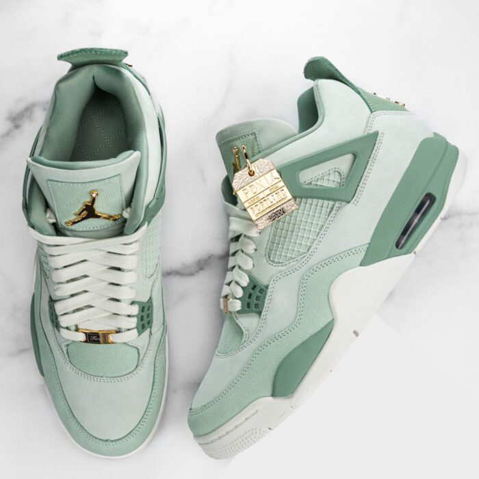 NIKE AIR JORDAN 4 FIRST CLASS GREEN - Image 4