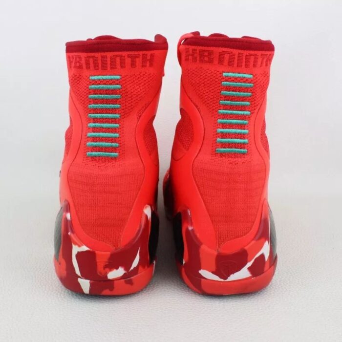 NIKE KOBE 9 ELITE PROTRO CHRISTMAS BRIGHT CRIMSON FZ7335 600 - Image 4
