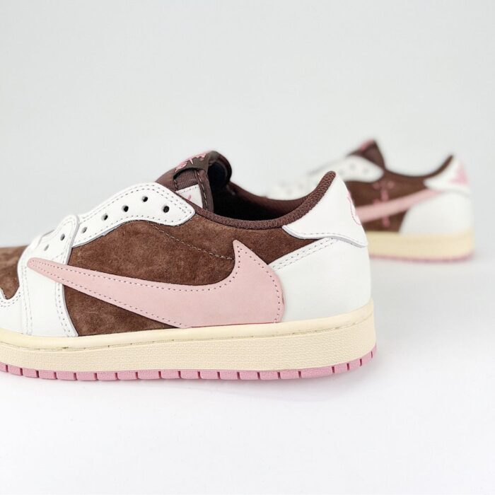 NIKE AIR JORDAN 1 LOW OG X TRAVIS SCOTT DARK PONY DZ4137 206 - Image 4