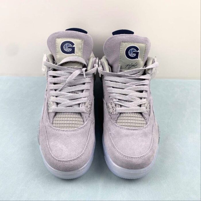 NIKE AIR JORDAN 4 RETRO GEORGETOWN PE GREY 1043505 - Image 4