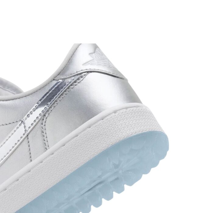 NIKE AIR JORDAN 1 LOW GOLF GIFT GIVING OG SILVER METALLIC FD6848 001 - Image 4