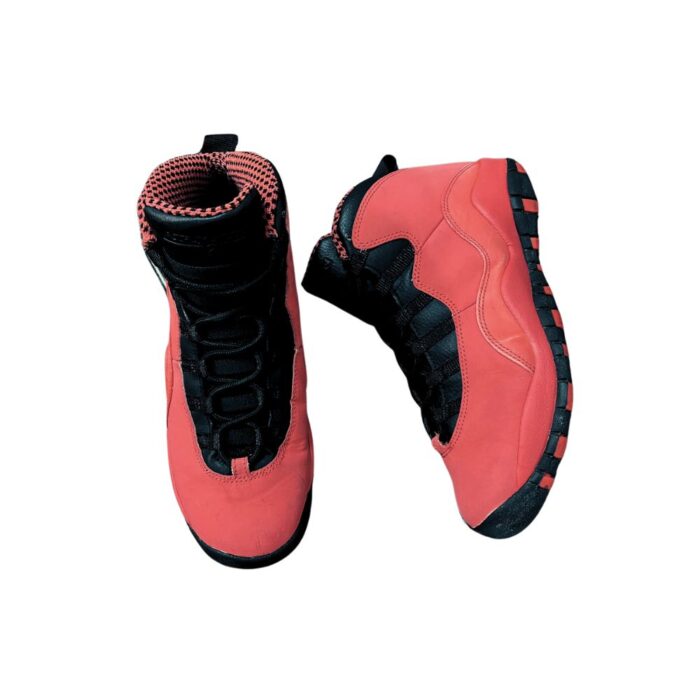 NIKE AIR JORDAN 10 RETRO FUSION RED 487211 605 - Image 4