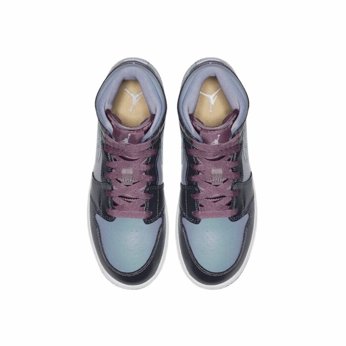 NIKE AIR JORDAN 1 MID MONSOON PURPLE GS AV5174 400 - Image 4