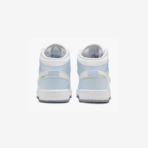 NIKE AIR JORDAN 1 MID SE GLITTER SWOOSH FQ9117 400 - Image 4