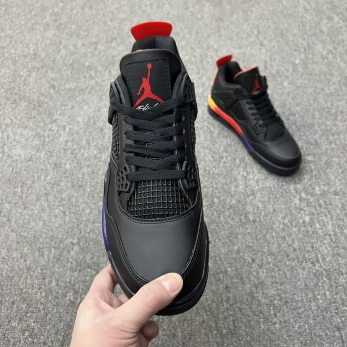 NIKE AIR JORDAN 4 X J BALVIN GRADIENT RAINBOW AQ0344 001 - Image 7