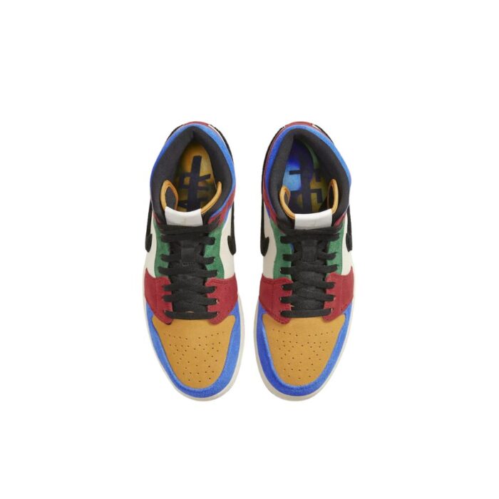 NIKE AIR JORDAN 1 MID SE FEARLESS BLUE THE GREAT CU2805 100 - Image 4