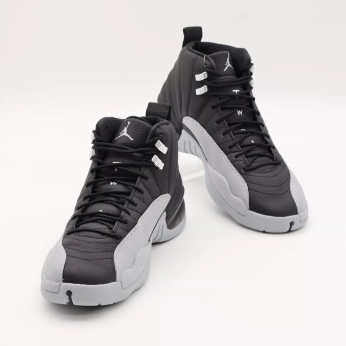 NIKE AIR JORDAN 12 BARONS BLACK WOLF GREY WHITE CT8013 010 - Image 4