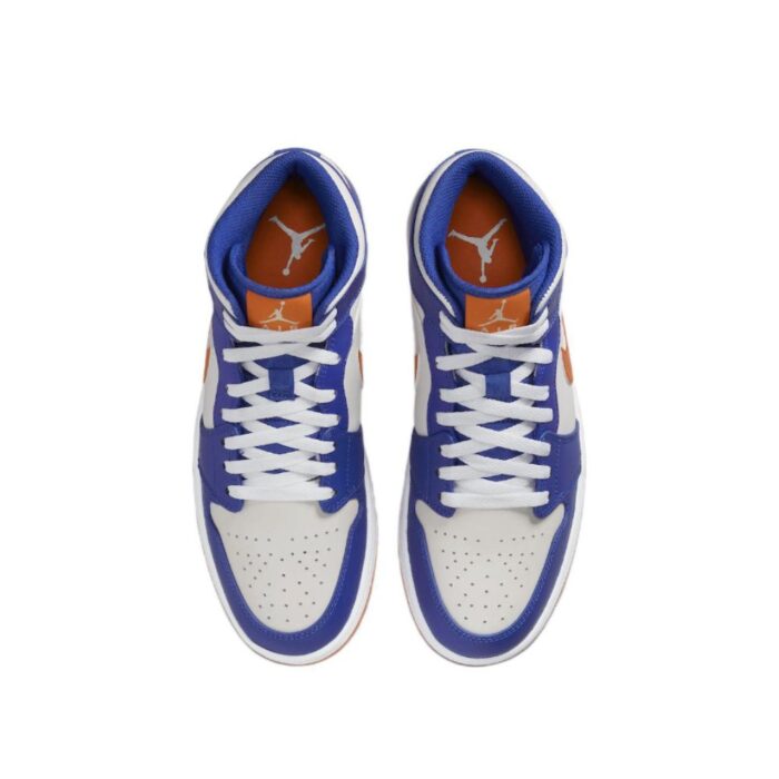 NIKE AIR JORDAN 1 MID KNICKS FD1029 400 - Image 4