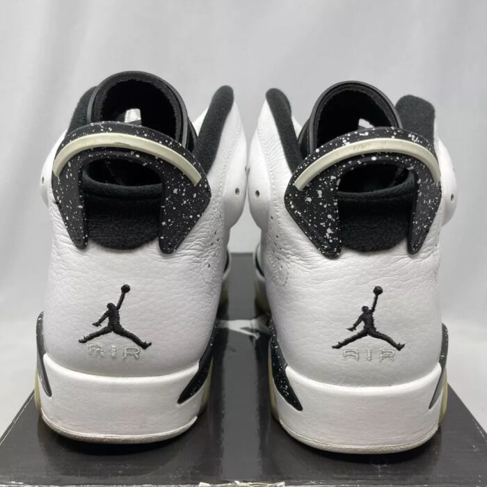 NIKE AIR JORDAN 6 RETRO OREO 384664 101 - Image 4