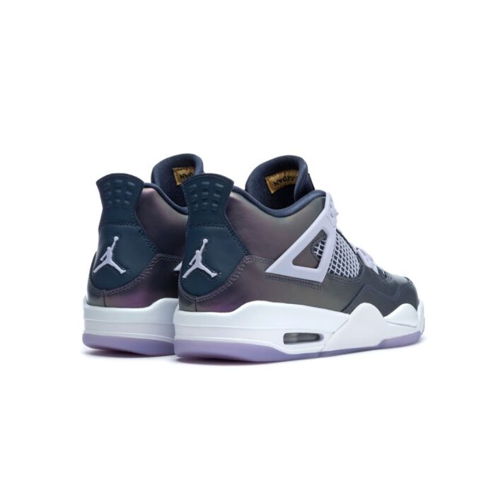 NIKE AIR JORDAN 4 RETRO MONSOON BLUE GS BQ9043 400 - Image 5
